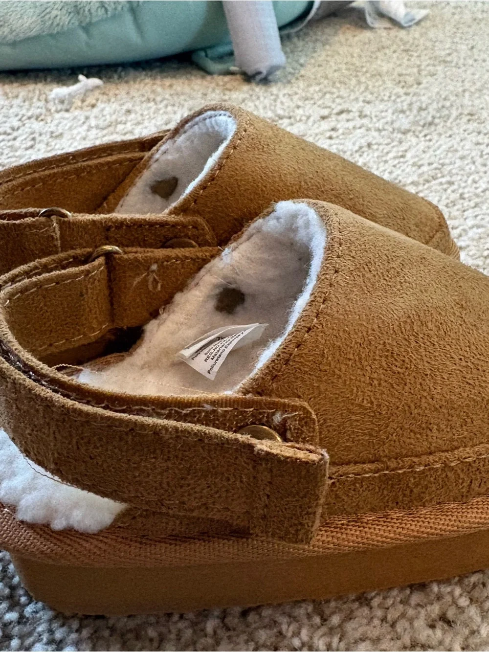Toddler Fleece-Lined Moccasin Slippers